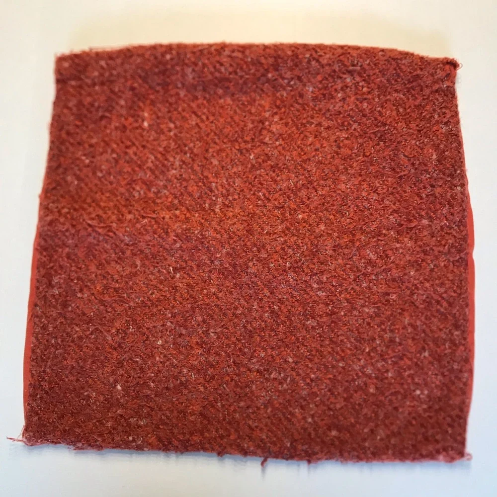 Lot of 2 West Elm pillow covers rust marled size 18x18
